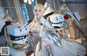 Coser @ 水 淼 Aqua Vol.063: 圣女 贞德 (40 photos)